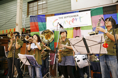 9.11チャリティーイベントの様子(正面写真)